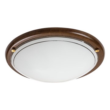 Brilagi - Stropna svetilka ORBIS 2xE27/60W/230V premer 38 cm iz bora