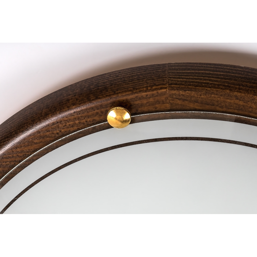 Brilagi - Stropna svetilka ORBIS 2xE27/60W/230V premer 38 cm iz bora