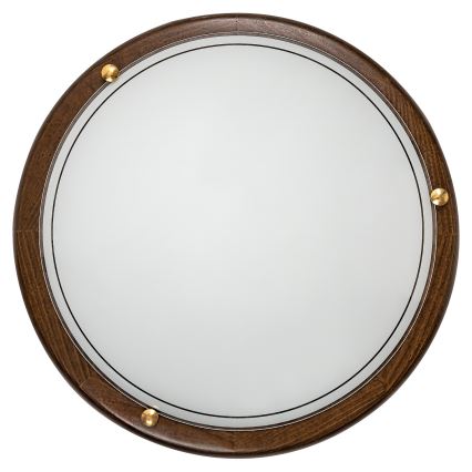 Brilagi - Stropna svetilka ORBIS 2xE27/60W/230V premer 38 cm iz bora