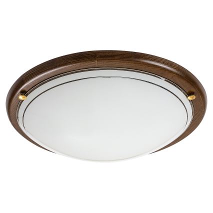 Brilagi - Stropna svetilka ORBIS 2xE27/60W/230V premer 38 cm iz bora