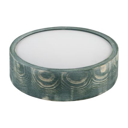 Brilagi - Stropna svetilka PINO 1xE27/15W/230V borovica/zelena pr. 27,5 cm