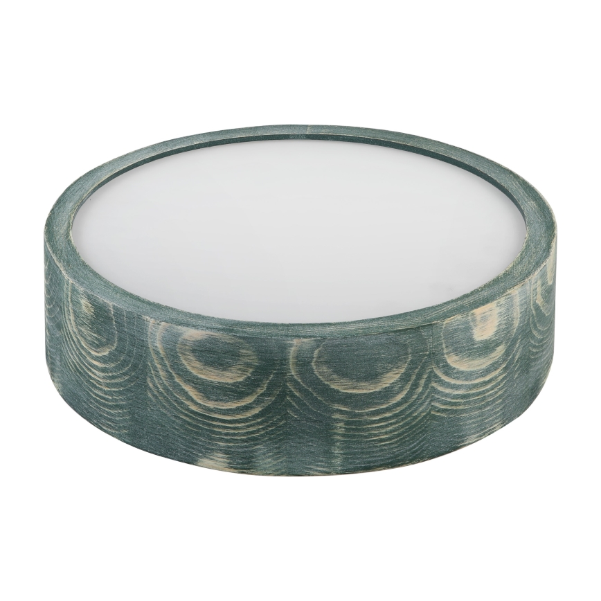 Brilagi - Stropna svetilka PINO 1xE27/15W/230V borovica/zelena pr. 27,5 cm