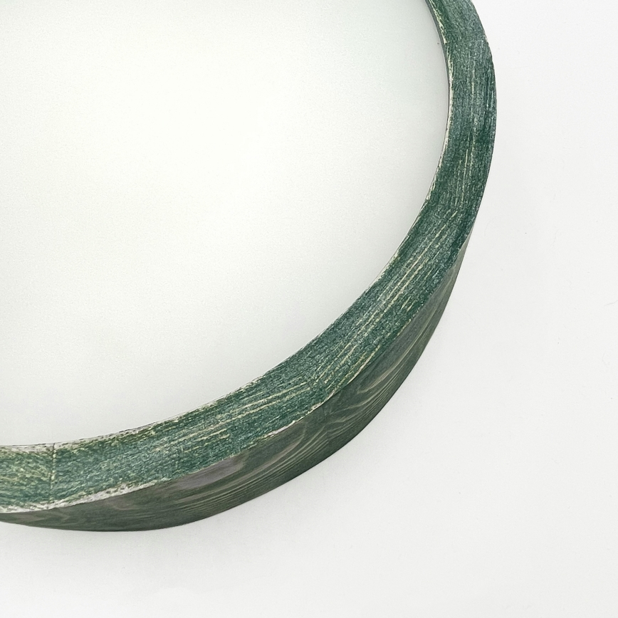 Brilagi - Stropna svetilka PINO 1xE27/15W/230V borovica/zelena pr. 27,5 cm