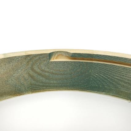 Brilagi - Stropna svetilka PINO 2xE27/15W/230V, borovina/zelena, premer 37,5 cm