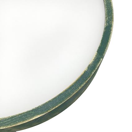 Brilagi - Stropna svetilka PINO 2xE27/15W/230V, borovina/zelena, premer 37,5 cm