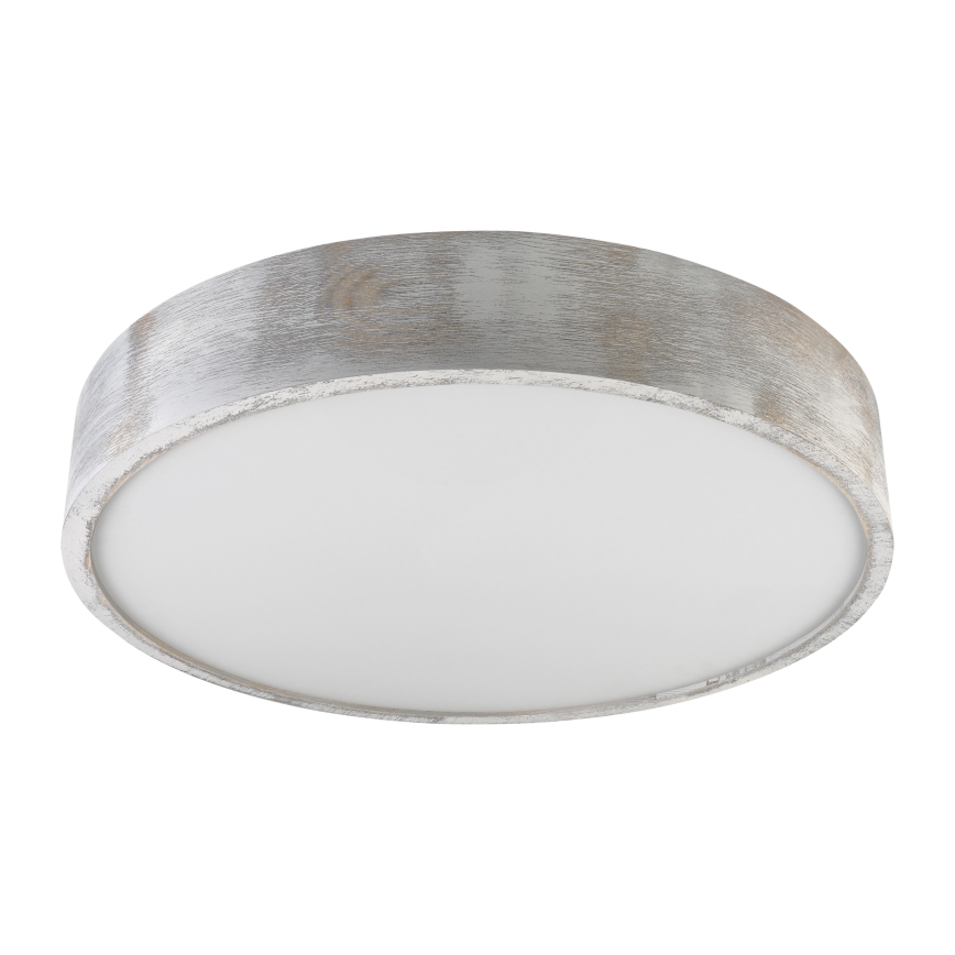 Brilagi - Stropna svetilka PINO 3xE27/15W/230V borovica/srebrna, premer 47,5 cm