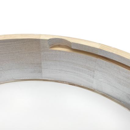 Brilagi - Stropna svetilka PINO 3xE27/15W/230V borovica/srebrna, premer 47,5 cm