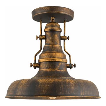 Brilagi - Stropna svetilka PYRONIC 1xE27/40W/230V fi 32 cm bronasta/patina