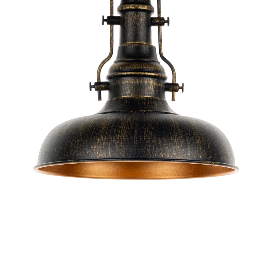 Brilagi - Stropna svetilka PYRONIC 1xE27/40W/230V fi 32 cm bronasta/patina