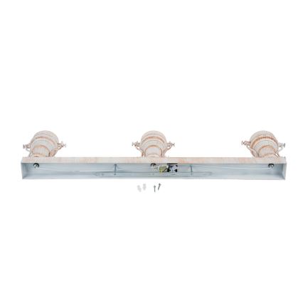 Brilagi - Stropna svetilka PYRONIC 3xE27/40W/230V kremna/patina
