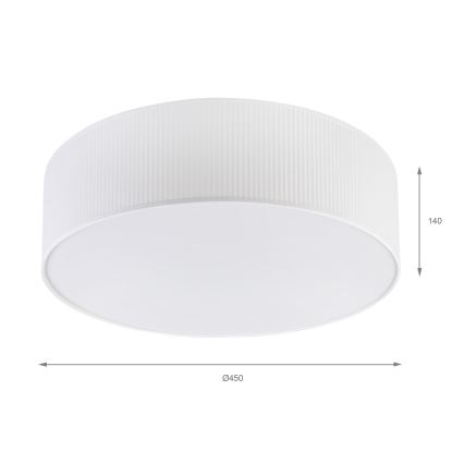 Brilagi - Stropna svetilka SIRIJA MODERN 4xE27/60W/230V premer 45 cm bela