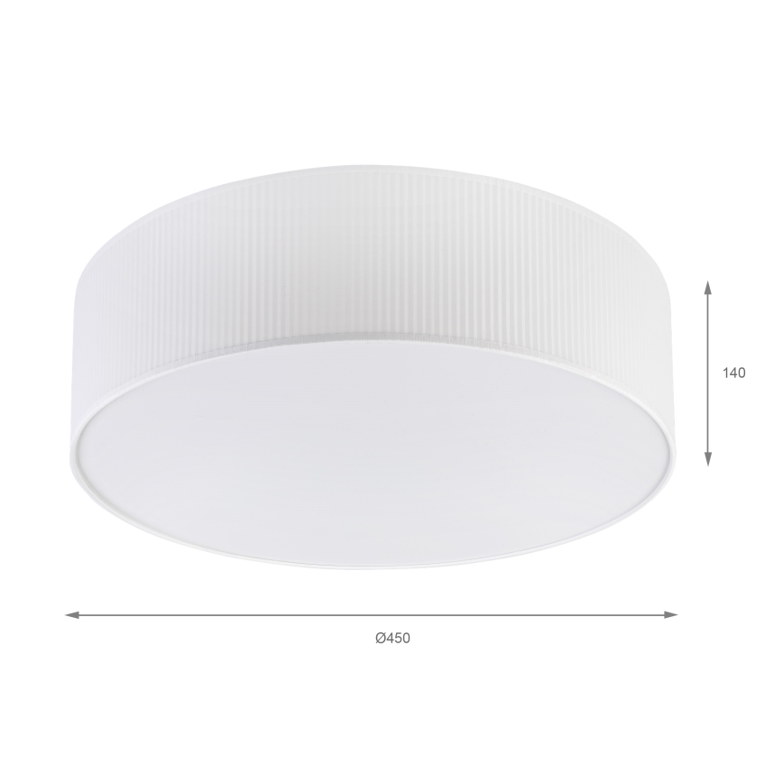 Brilagi - Stropna svetilka SIRIJA MODERN 4xE27/60W/230V premer 45 cm bela