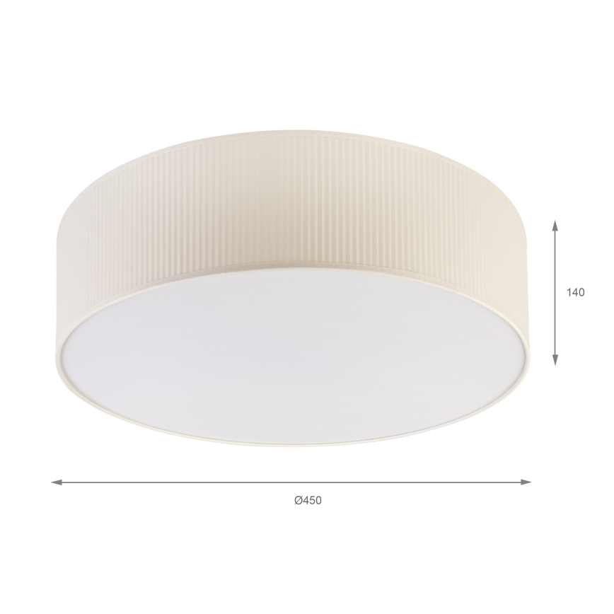 Brilagi - Stropna svetilka SIRIJA MODERN 4xE27/60W/230V, premer 45 cm, kremna