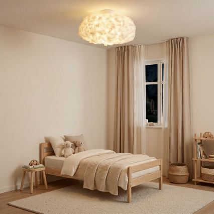 Brilagi - Stropna svetilka SOLEAIR 1xE27/40W/230V premer 45 cm bela