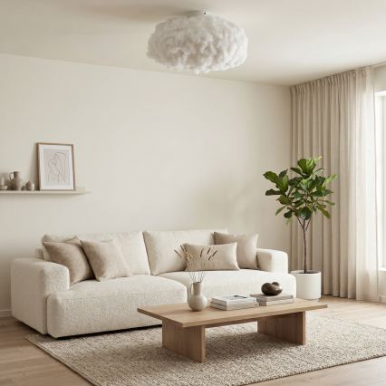 Brilagi - Stropna svetilka SOLEAIR 1xE27/40W/230V premer 45 cm bela