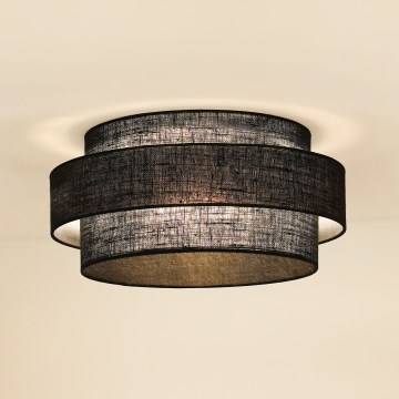 Brilagi - Stropna svetilka SPACE YUTE LED/12W/230V pr. 50 cm 3000K/4000K/6400K črna