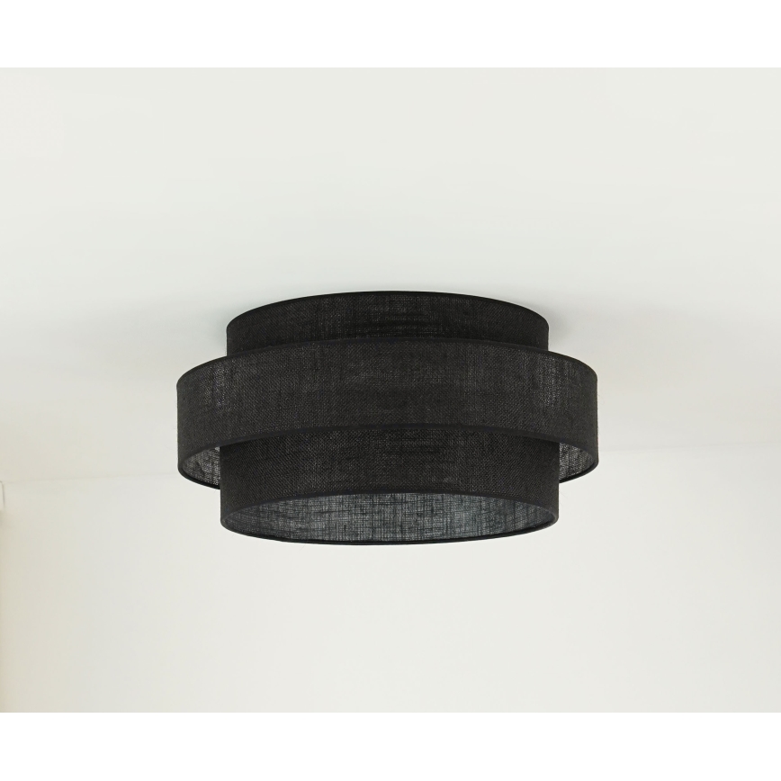 Brilagi - Stropna svetilka SPACE YUTE LED/12W/230V pr. 50 cm 3000K/4000K/6400K črna