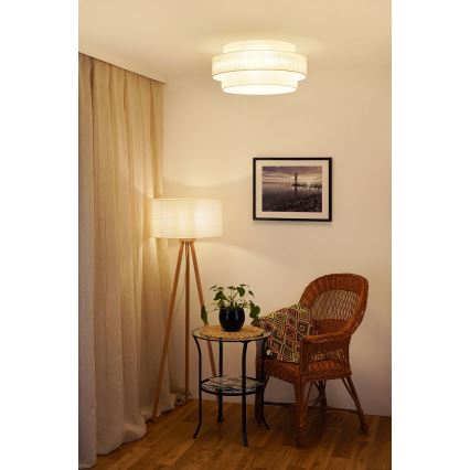 Brilagi - Stropna svetilka SPACE YUTE LED/12W/230V pr. 50 cm 3000K/4000K/6400K krem barva