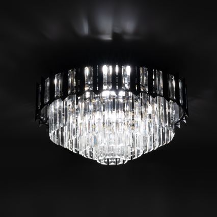 BRILAGI - Stropna svetilka SPECTRA 5xE14/40W/230V, premer 48 cm, črna