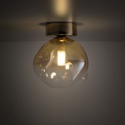 Brilagi - Stropna svetilka VULCANO 1xG9/8W/230V zlata/dimljena bež