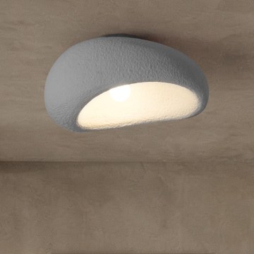 BRILAGI - Stropna svetilka WABI SABI 1xE27/60W/230V premer 40 cm siva