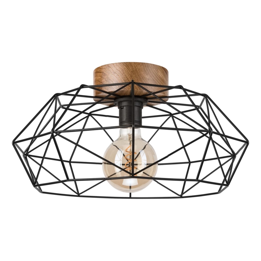 Brilagi - Stropna svetilka WOODY BASKET 1xE27/60W/230V hrast oreh