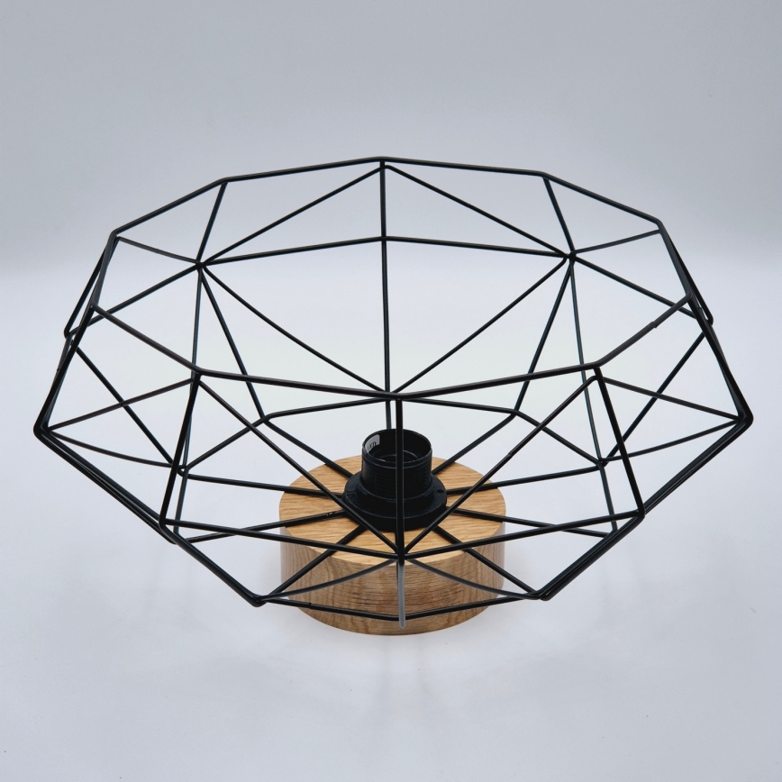 Brilagi - Stropna svetilka WOODY BASKET 1xE27/60W/230V hrast oreh