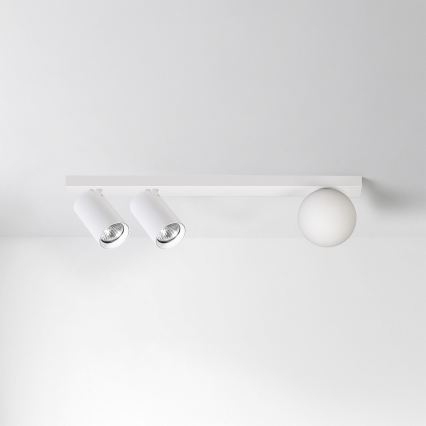 Brilagi - Stropna točkovna svetilka SELE BALL 2xGU10/30W/230V + 1xG9/10W bela