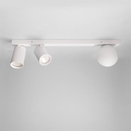 Brilagi - Stropna točkovna svetilka SELE BALL 2xGU10/30W/230V + 1xG9/10W bela