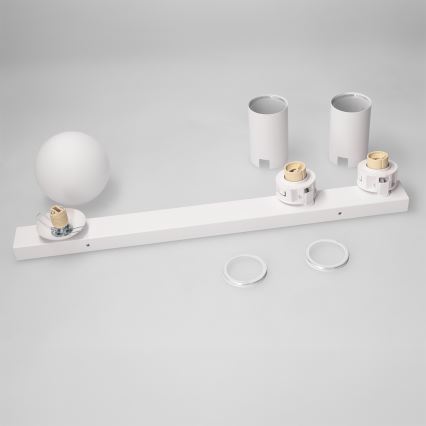 Brilagi - Stropna točkovna svetilka SELE BALL 2xGU10/30W/230V + 1xG9/10W bela