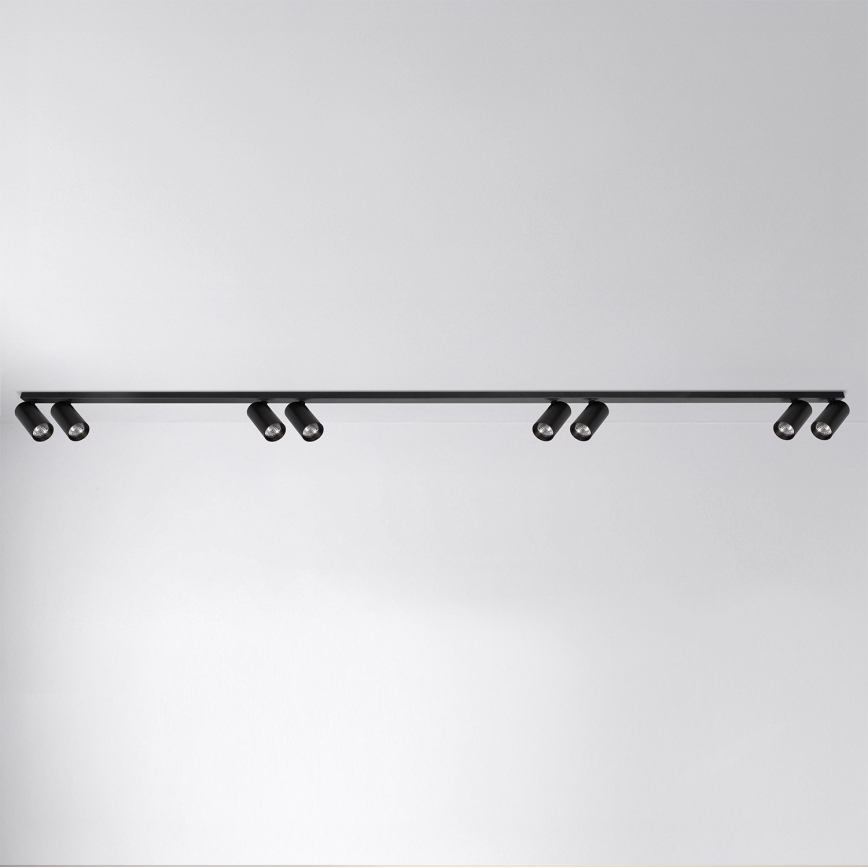 Brilagi - Stropna točkovna svetilka SELE LONG 8xGU10/30W/230V črna