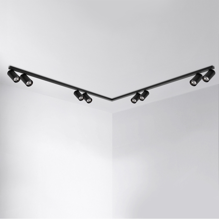 Brilagi - Stropna točkovna svetilka SELE LONG 8xGU10/30W/230V črna