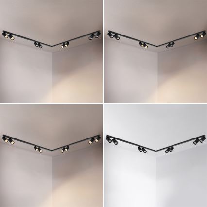 Brilagi - Stropna točkovna svetilka SELE LONG 8xGU10/30W/230V črna