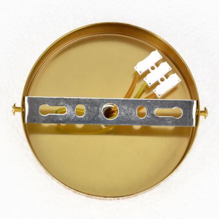 Brilagi - Stropni lestenec ECLIPSE 5xE14/10W/230V premer 38 cm črna/zlata