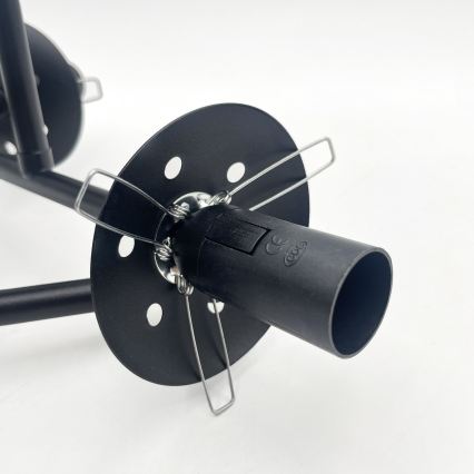 Brilagi - Stropni lestenec MALIVA 3xE14/15W/230V črna/bela