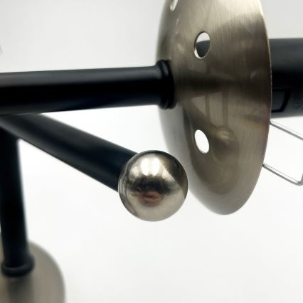 Brilagi - Stropni lestenec MALIVA 3xE14/15W/230V matni krom/zadimljeno steklo