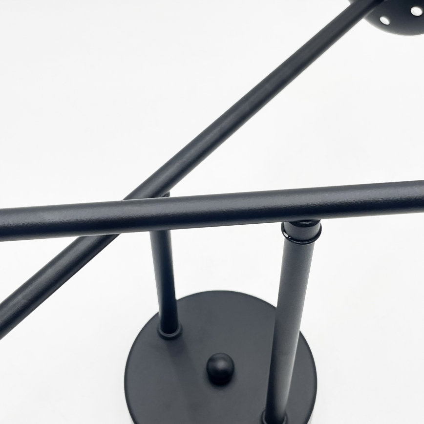 Brilagi - Stropni lestenec MALIVA 4xE14/15W/230V črna/dimljena