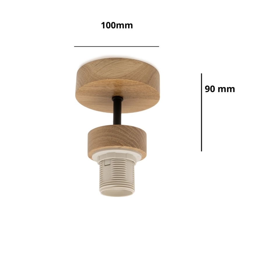 Brilagi - Stropni luster PARTY 1xE27/60W/230V premer 10 cm hrast