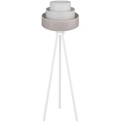 Brilagi - Talna svetilka ALASKA LUNETA 1xE27/15W/230V siva/krem barva