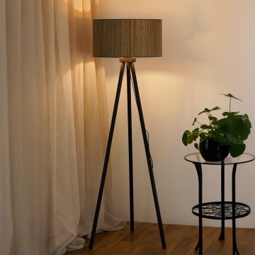 Brilagi - Talna svetilka BOSTON ROLLER 1xE27/15W/230V straw rjava/zlata