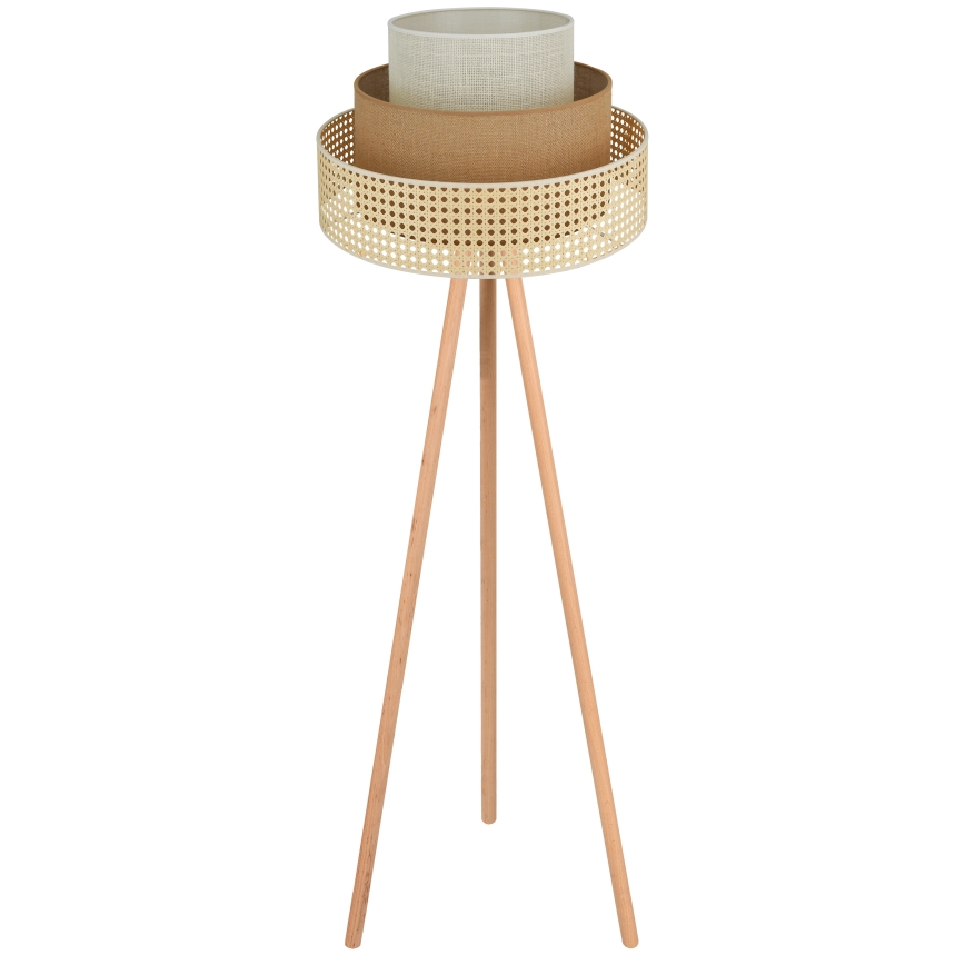 Brilagi - Talna svetilka CEDAR LUNETA 1xE27/15W/230V bež/rjava/krem barva
