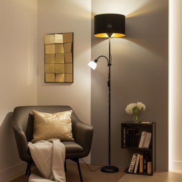 Brilagi - Talna svetilka CERIA 1xE27/100W/230V + 1xE14/25W črna