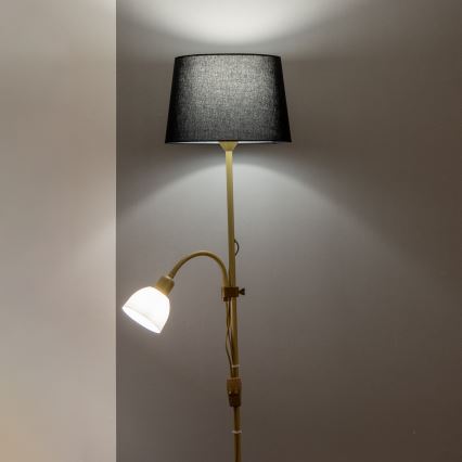 Brilagi - Talna svetilka CERIA 1xE27/100W/230V + 1xE14/25W zlata/črna