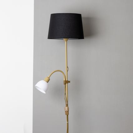 Brilagi - Talna svetilka CERIA 2v1 1xE27/100W/230V + 1xE14/25W zlata/črna