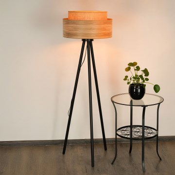 Brilagi - Talna svetilka MONTANA BOHO 1xE27/15W/230V rjava/črna