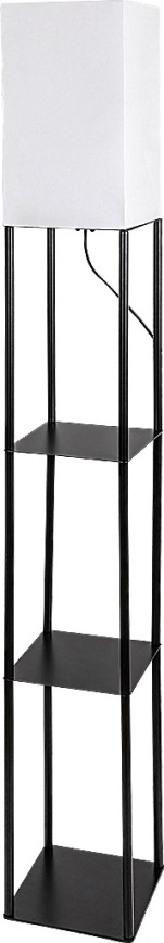 Brilagi - Talna svetilka s policami GRADUS 1xE27/40W/230V črna/bela