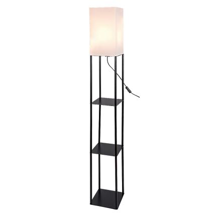 Brilagi - Talna svetilka s policami GRADUS 1xE27/40W/230V črna/bela