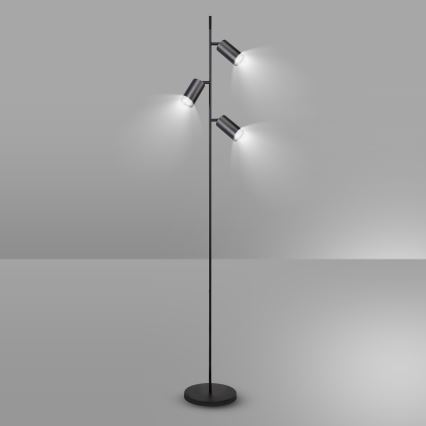 Brilagi - Talna svetilka SELE 3xGU10/30W/230V črna