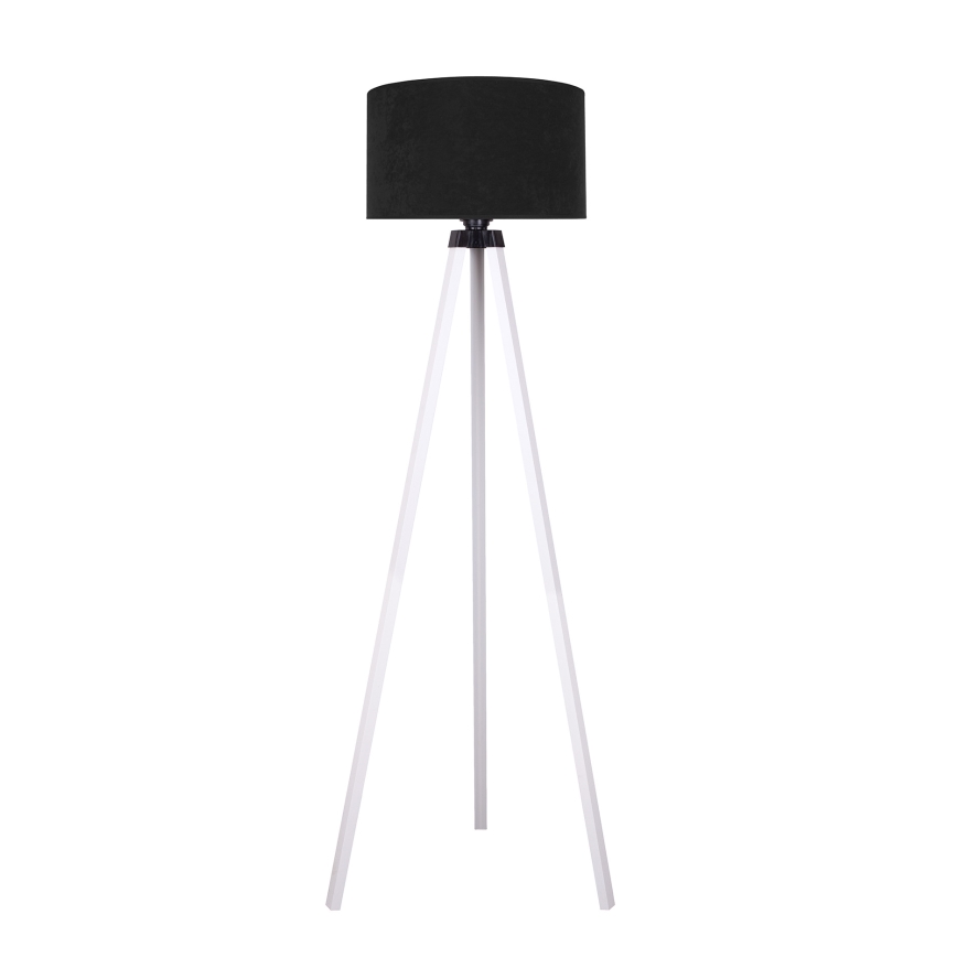 Brilagi - Talna svetilka VELVET 1xE27/60W/230V belo/črna