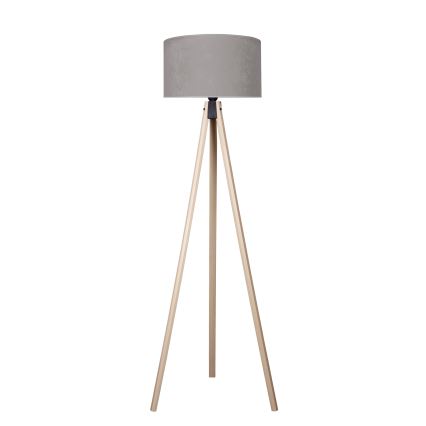 Brilagi - Talna svetilka VELVET 1xE27/60W/230V bež/siva